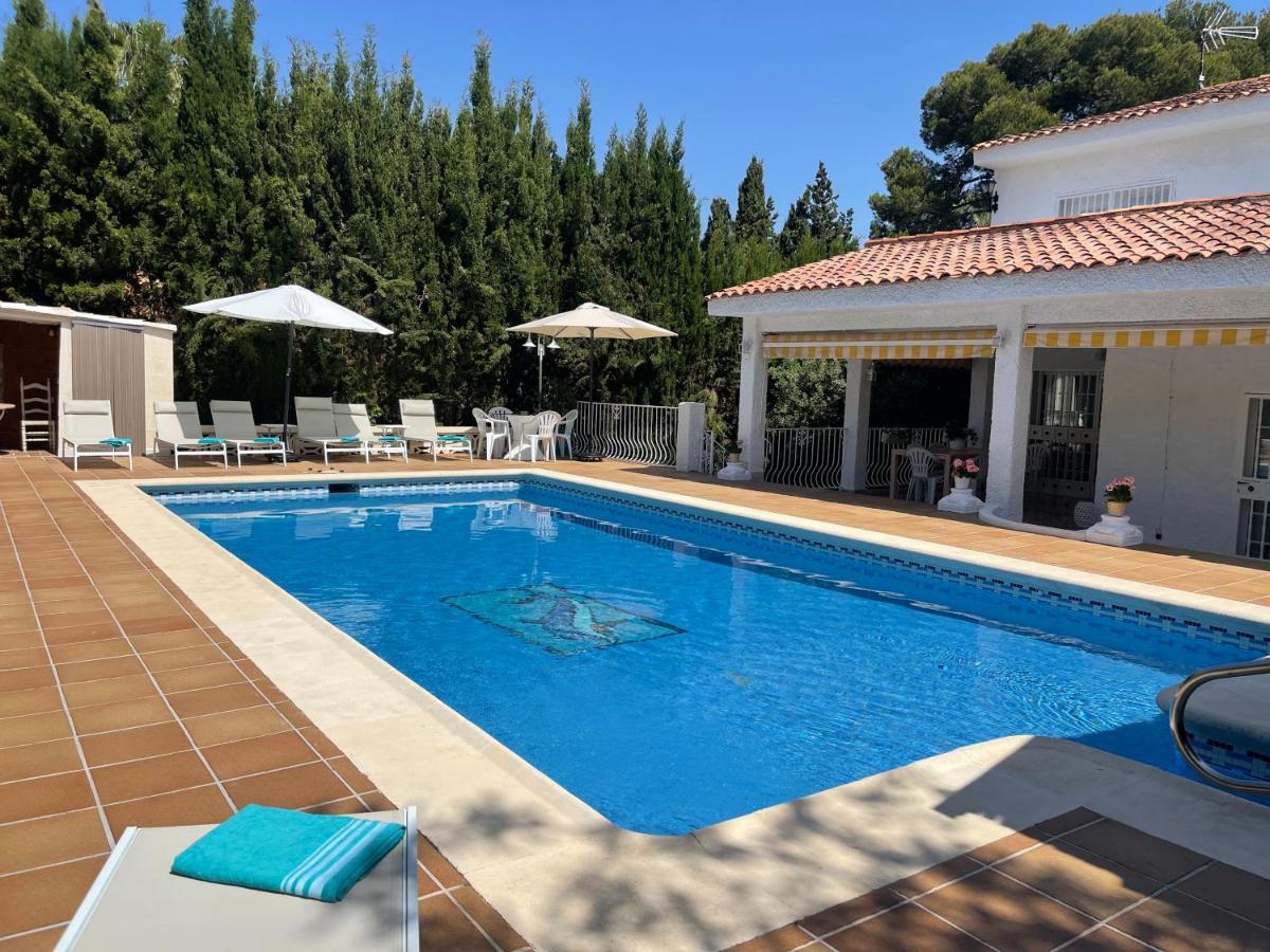 Villa Mis 5 Amores Con Piscina Бенидорм Экстерьер фото