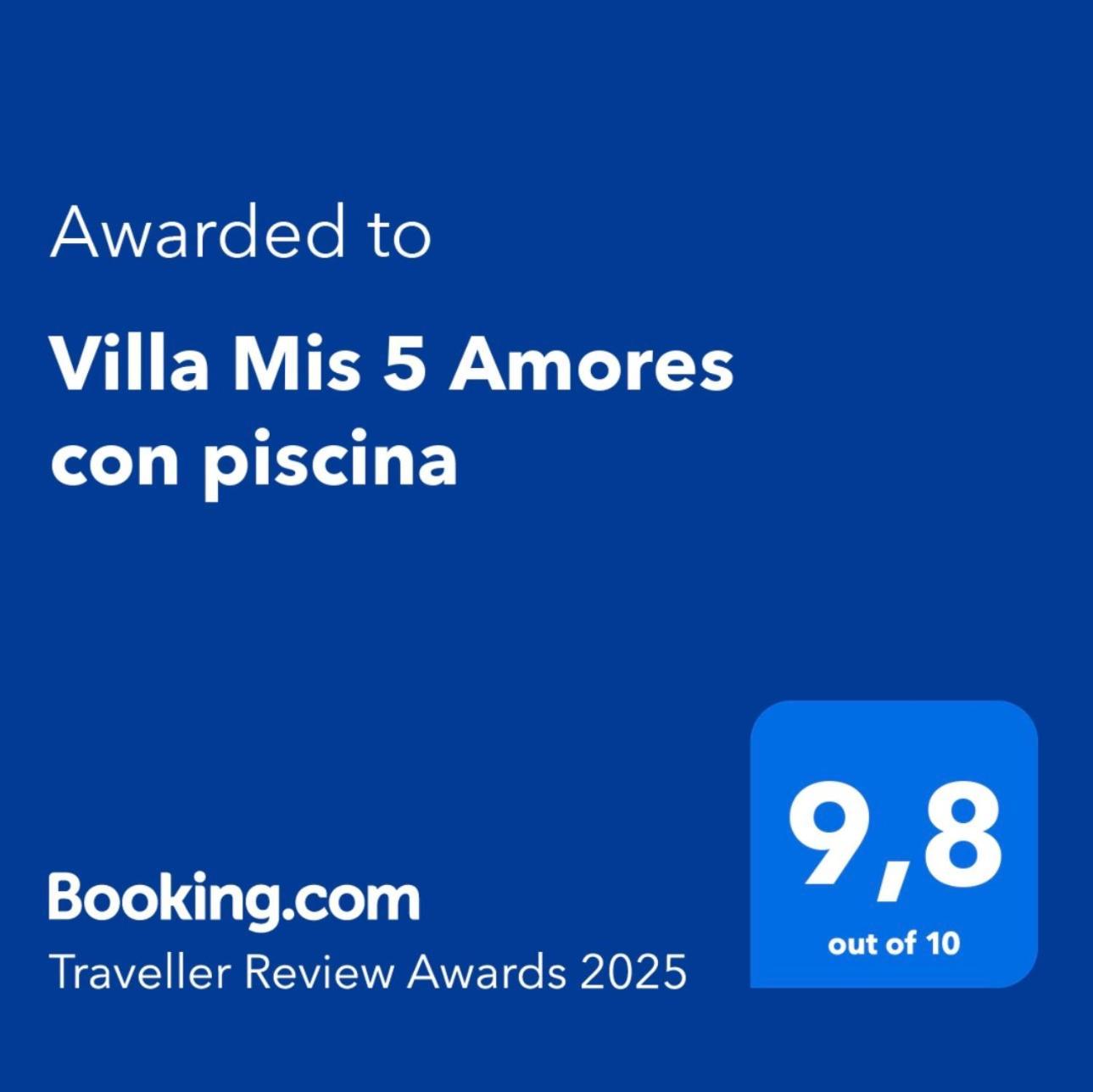 Villa Mis 5 Amores Con Piscina Бенидорм Экстерьер фото